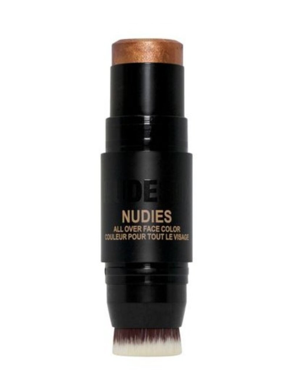 NUDESTIX Womens Nudies Glow All Over Face Highlighter Brown Sugar Size OS NWT
